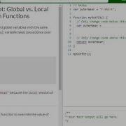 Basic JavaScript Global Vs Local Scope In Functions Free Code Camp Dani