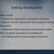 Chapter 4 Debugging And Error Handling
