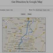 Get Directions Google Map API Using JavaScript