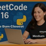 Leetcode 16 Three Sum Closest Medium