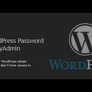 How To Reset WordPress Admin Password With PhpMyAdmin CPanel