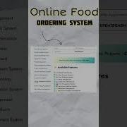 Best College Project Online Food Ordering System Part 1 College Project Java