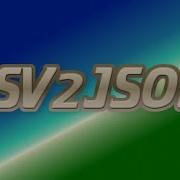 Linux Shell Convert CSV To JSON Csv2json