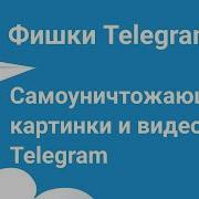 Самоуничтожающиеся картинки и видео можно отправить через секретные чаты Telegram