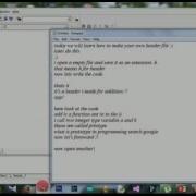 Making A C Header File