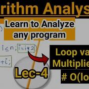 Algorithm Analysis Lec 4 Time Space Complexity Practice Problems GATE Interview DAA