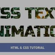 CSS Text Effect On Background Video