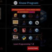 Programming Languages Used In Different Games Shorts Gamedev Knowprogram
