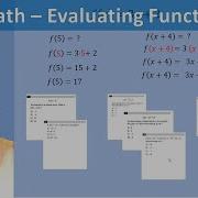 SAT Math Evaluating Functions