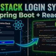 Login Registration Application Using React Spring Boot And MySQL Full Stack Project