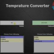 Basic Temperature Converter Using Java By Shubhumania