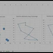 Simulated Annealing Vs 2 Exchange In Excel Without VBA