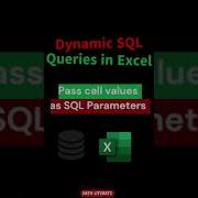 Dynamic SQL Queries In Excel