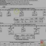 STA2023 Ch 3 Section 3 And 5 5 Number Summary Box Plot