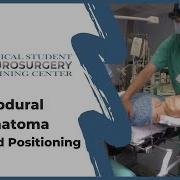 Subdural Hematoma Setup And Positioning Neurosurgery Training Center