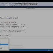 How To Revese Words In A String In C Net