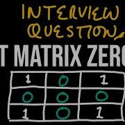 Set Matrix Zeroes LeetCode 73 JavaScript