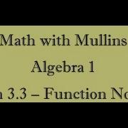 3 3 Function Notation