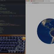 ASMR Programming Make Earth With ThreeJS Not Talking