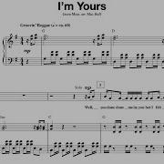 I M Yours Jason Mraz Arr Mac Huff Score Video