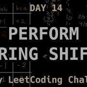 Perform String Shifts 0ms LeetCode Day 14 Challenge
