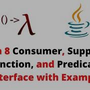 Java 8 Consumer Supplier Function And Predicate Interface With Example