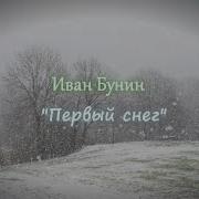 Иван Бунин Первый снег