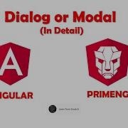 PrimeNG Dialog Or Modal Implementation In Angular