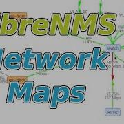 Карты сетей LibreNMS
