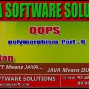 Corejava OOPs Polymorphism Part 6