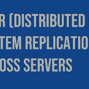 Microsoft Windows Server DFSR Distributed File System Replication Across Servers