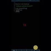 Python Code Challenge What Will Be Output Please Put Down In The Comments Python Code