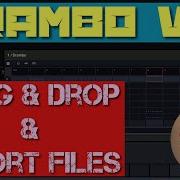 BeepStreet Drambo V2 Demo Tutorial 69 Drag And Drop And Upload Files From PatchStorage