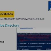 Install Microsoft Graph PowerShell Module