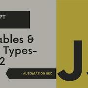 Variables Data Types Part 2 JavaScript Beginner Tutorials For QA