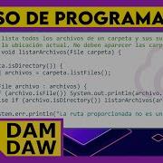 JAVA Ejemplos Clase File DAM DAW