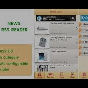 News RSS Feeder IOS App Demonstration