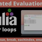 For Loops In Julia Eachindex Enumerate Learn Julia 14 N