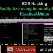 Exe Hacking Modify The Executable Using Immunity Debugger Practical Demo Of By Pass Password