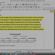 Assignment SPSS Sample 3 Multiple Regression Analysis