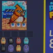 Pixel Flow Level 825 Solution Walkthrough
