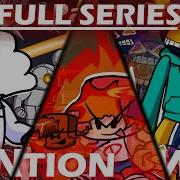FULL SERIES Whitty Vs Boyfriend Fire Fight Friday Night Funkin Animation