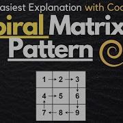 Most Important Matrix Interview Question ZOHO Interview Question Pattern Printing For Interviews