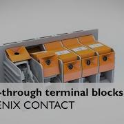 Transfer High Currents With Feed Through Terminal Blocks