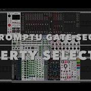 QWERTY Radio Button Style Pattern Selector For Impromptu Modular GATE SEQ 64 In VCV Rack