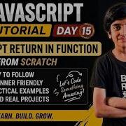 JavaScript Return Statement In 7 Mins JS Functions Explained Coding Javascript Code With Mahesh