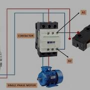 Limit Switch Connection With Contactor Single Phase Motor