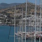 Bodrum Panorama Z Zamku Na Marinę I Miasto MOV
