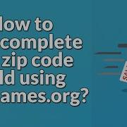 OPC How To Autocomplete The Zip Code Field Using Geonames Org