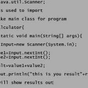 How To Get Input In Java Notepad Code Execution Simple Calculator In Java Using Notepad Coding